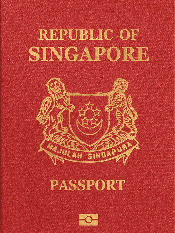 Паспорт Сингапура